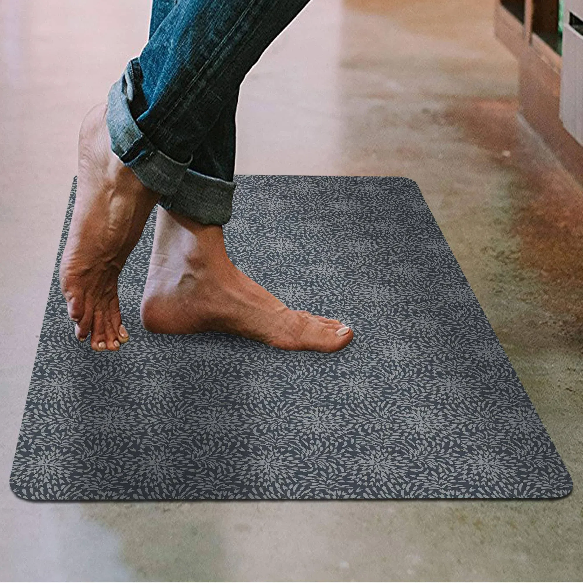 Floor Mat Ultra-Thin with Non Slip Rubber Backing 35”x23” 