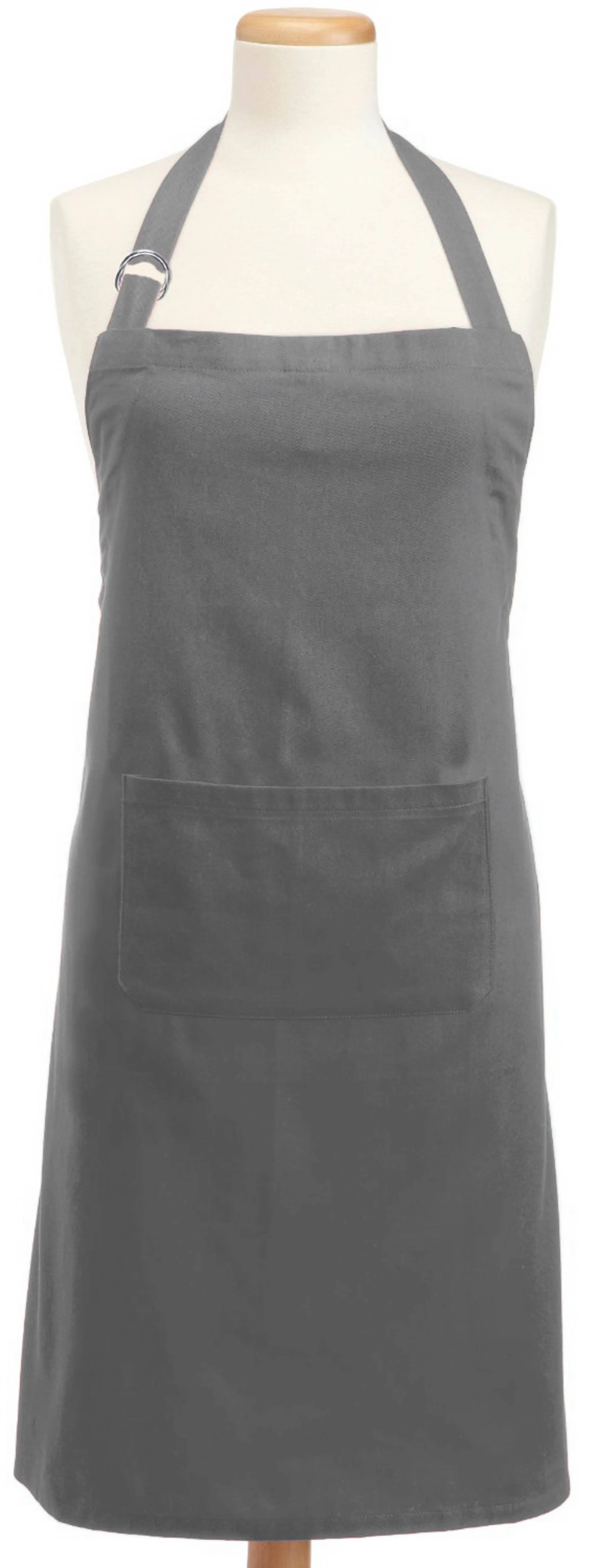 Gray Chino Chef Apron