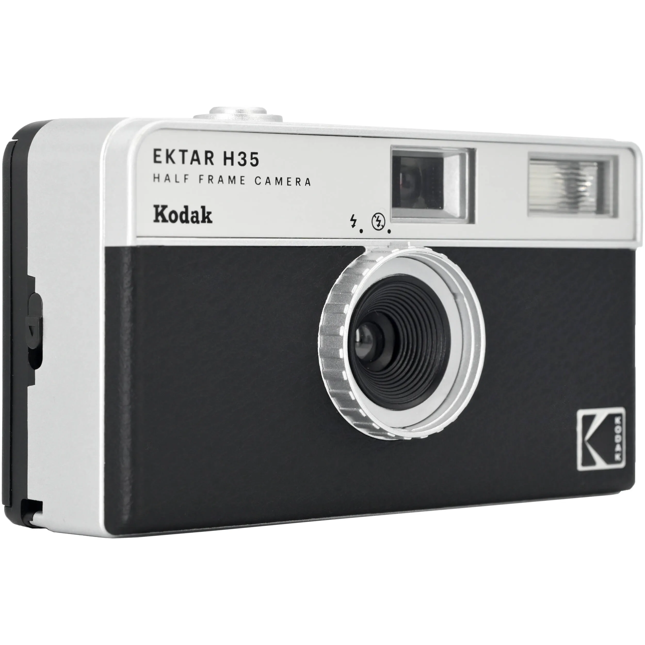 Kodak Ektar H35 Half Frame 35mm Film Camera - Black Compact Retro Style