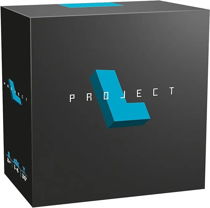 Project L Strategy , Family Board Game for Adults and Kids | Ages 8 and up | 1 to 4 Players | Average Playtime 30 Minutes | Made by Mixlore