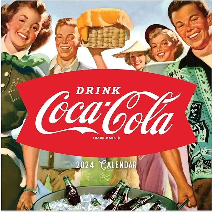 TF Publishing,  Coca Cola Nostalgia Mini Wall Calendar