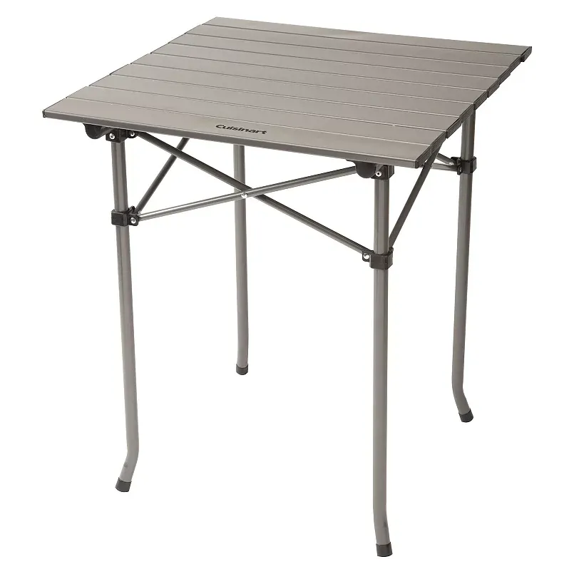 Cuisinart® Aluminum Folding Table, Gray