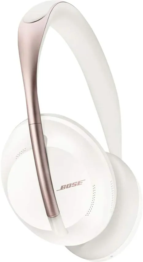 Bose Headphones 700, Noise Cancelling Bluetooth Over-Ear Wireless Headphones with Built-In Microphone for Clear Calls and Alexa Voice Control, Silver Luxe