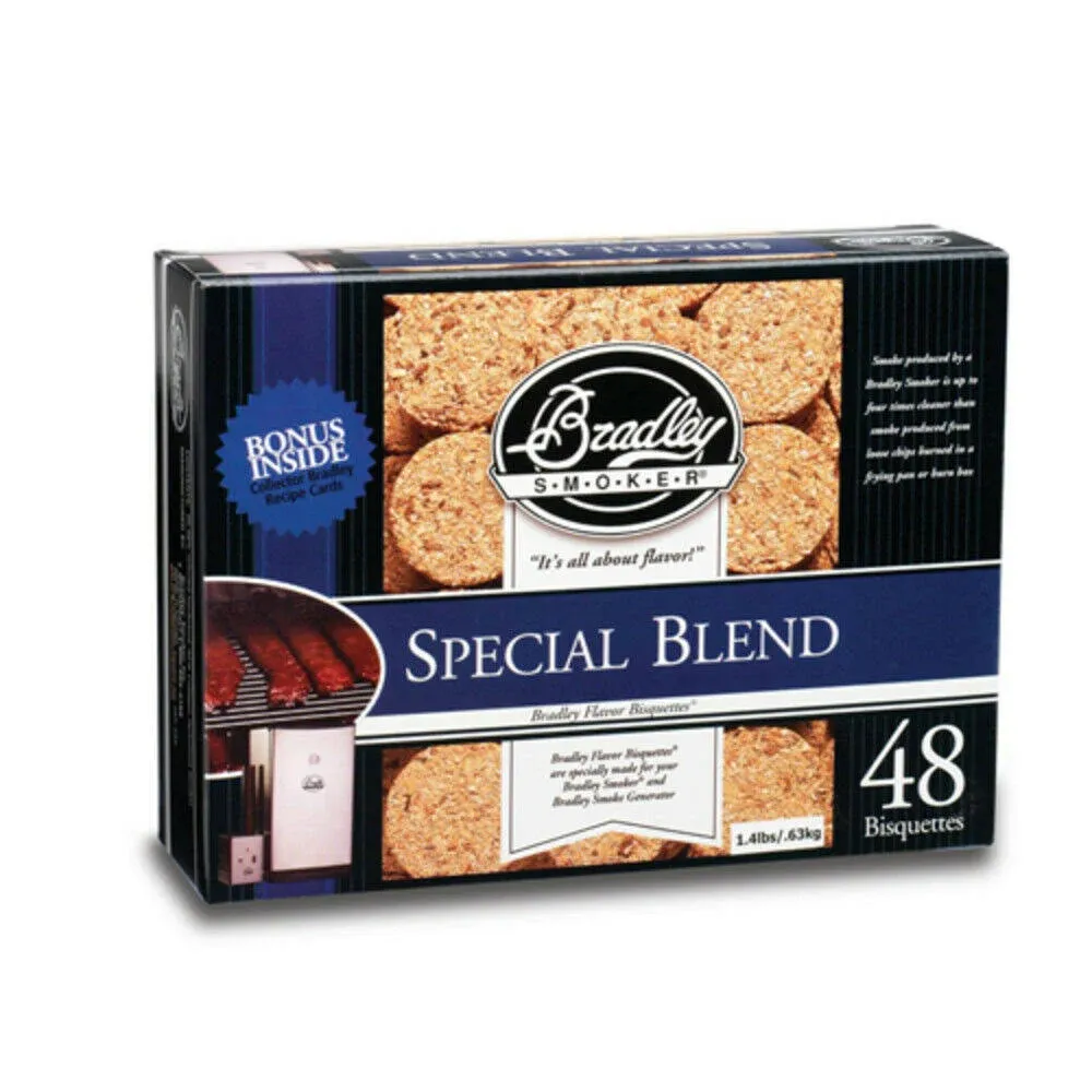 Bradley Smoker Bisquettes 48 Pack - Special Blend