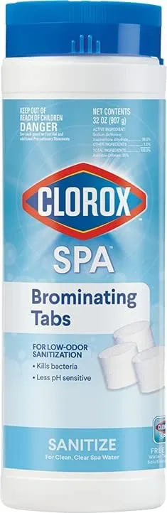 Clorox Spa 20001CSP Brominating Tablets, 1.5-PoundClorox Spa 20001CSP Brominating Tablets, 1.5-Po…