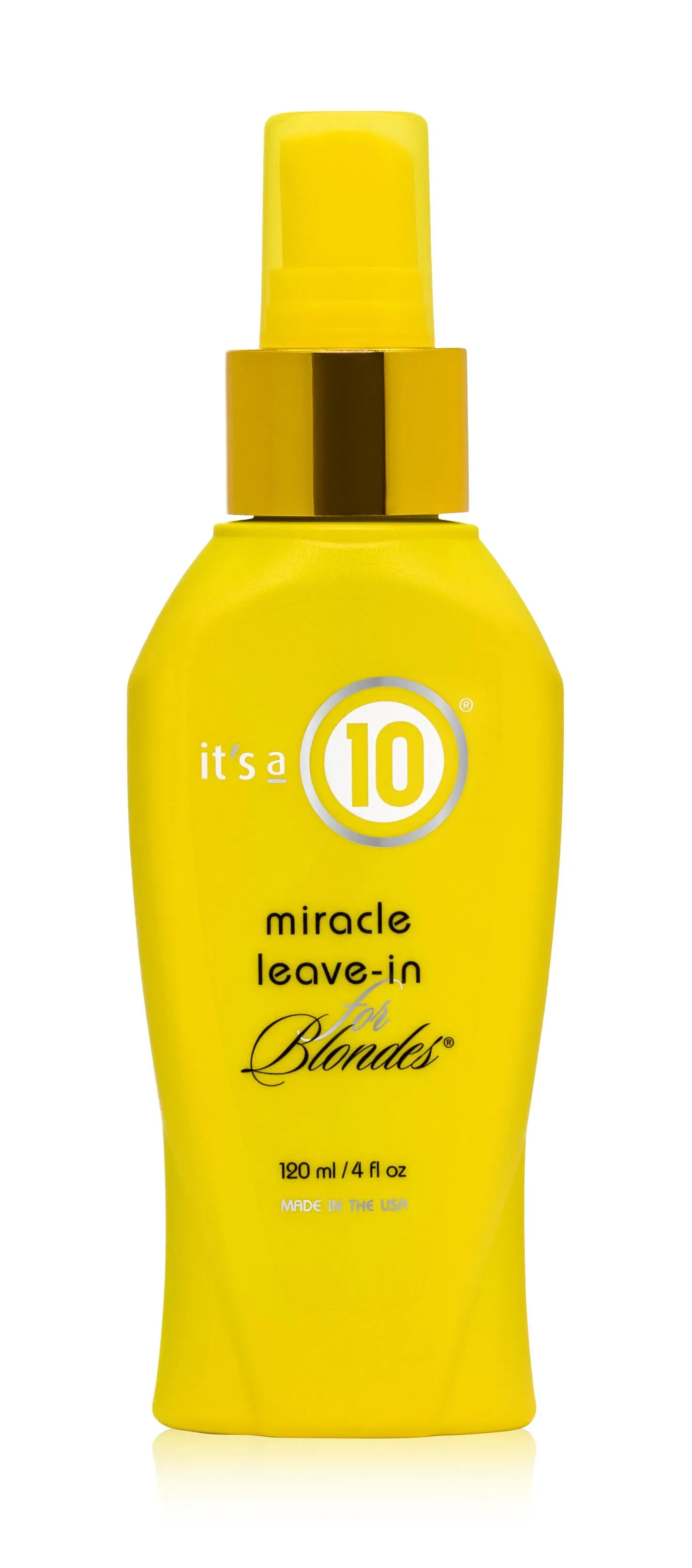 It's a 10 miracle leave-in for blondes 4 oz