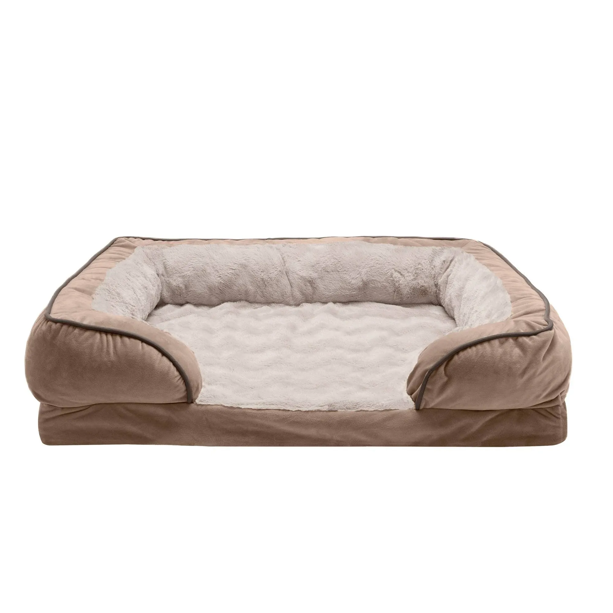 Sofa Dog Beds - Velvet Waves Perfect Comfort | Furhaven.com