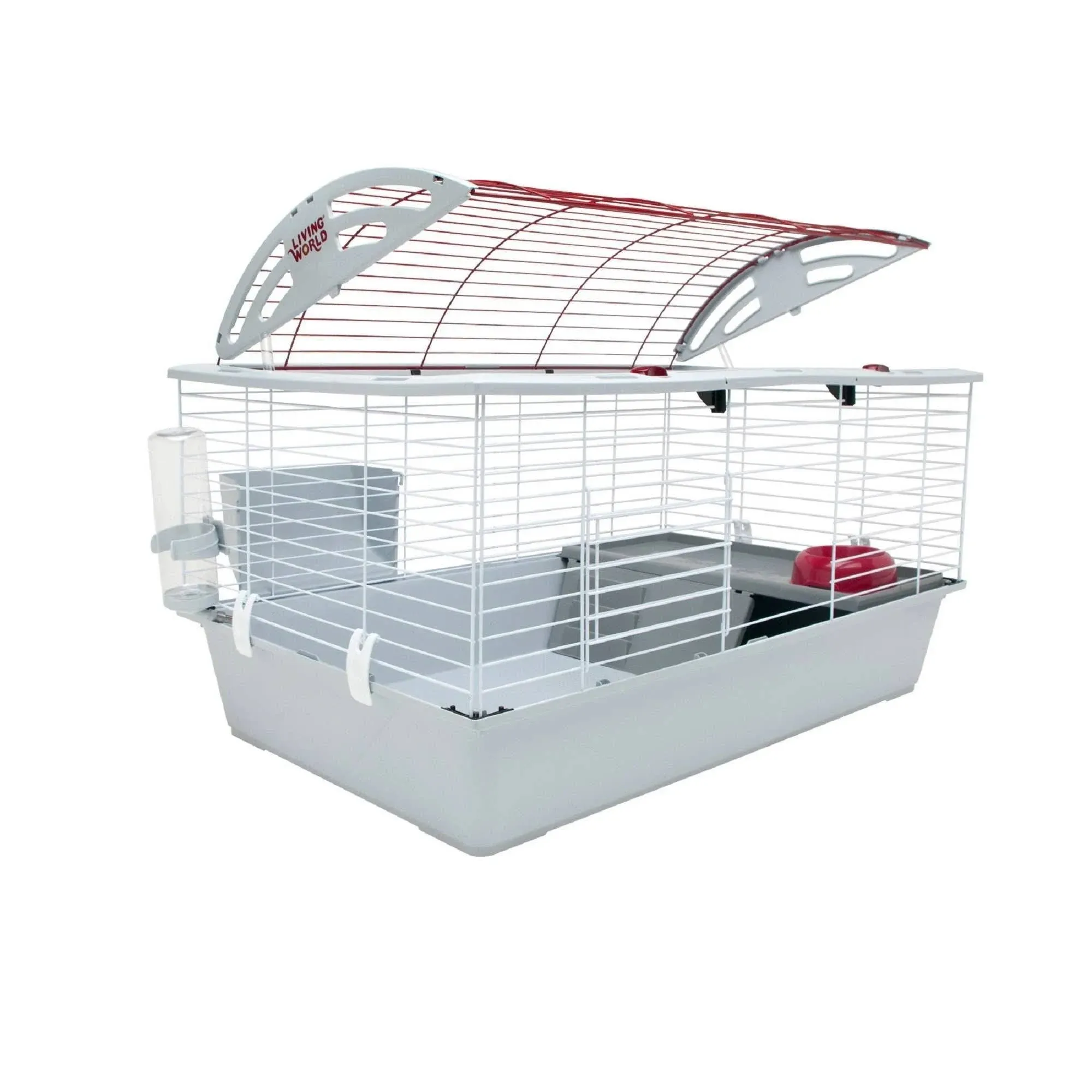 Living World Deluxe Habitat, Rabbit, Guinea Pig and Small Animal Cage, Standard