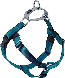 2 Hounds Freedom No-Pull Dog Harness S - Teal