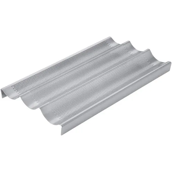 Chicago Metallic Perforated Nonstick Baguette Pan