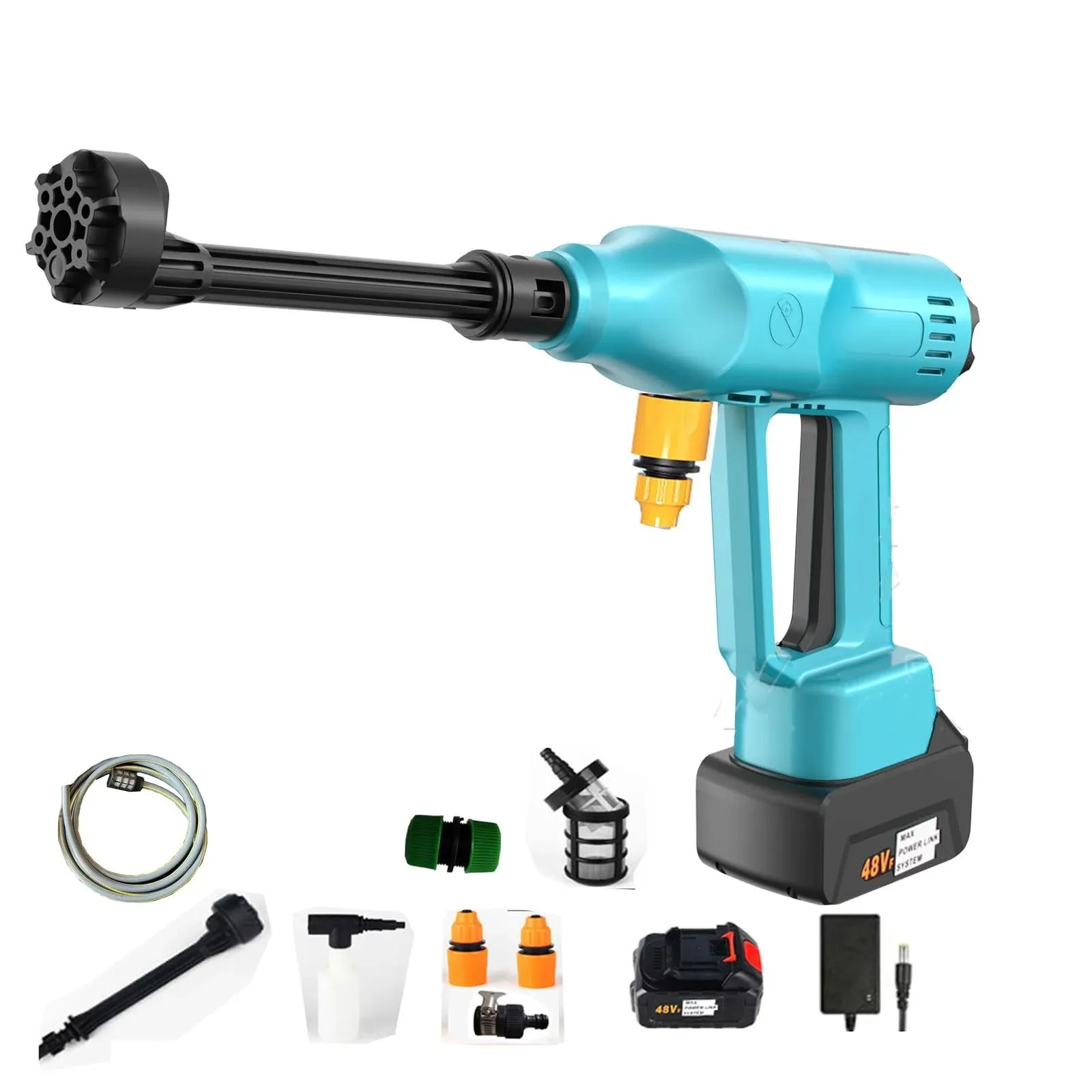 Rechargeable Power Washer Gun