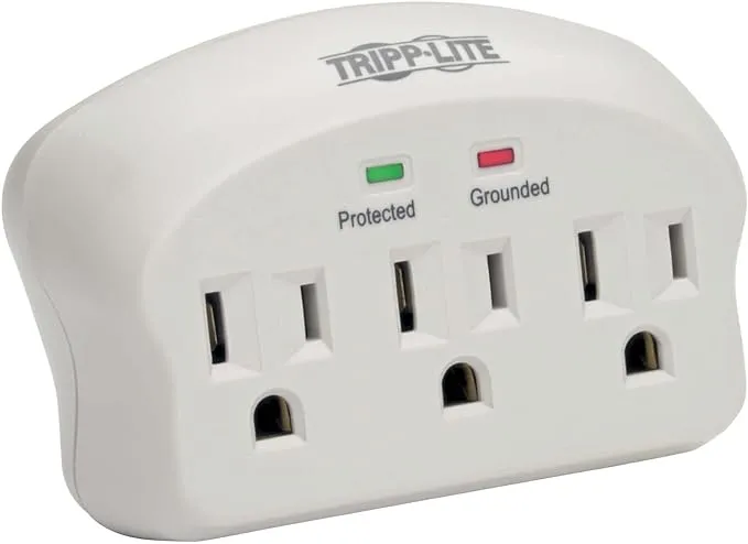 Tripp Lite SK3-0 - Direct Plug-in 3-Outlet Surge Protector