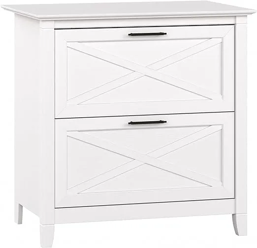 Key West Pure White Oak 2 Drawer Lateral File Cabinet