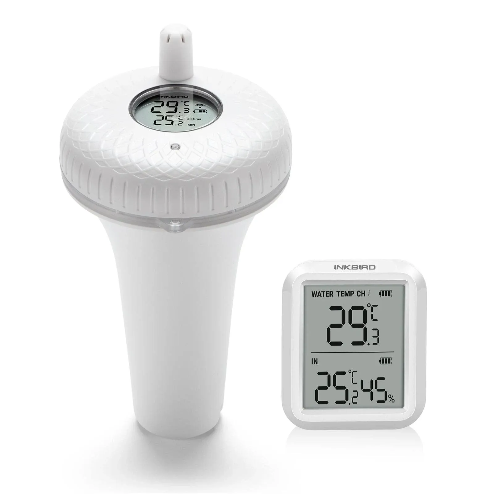 Inkbird Wireless Pool Thermometer Set Digital Floating Sensor Ibs-p01r