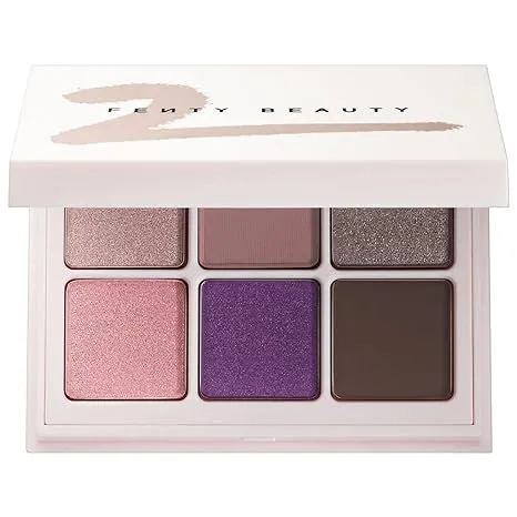 FENTY BEAUTY 258811 0.21 oz Snap Shadows Mix & Match Eyeshadow Palette - No. 2 Cool Neutrals