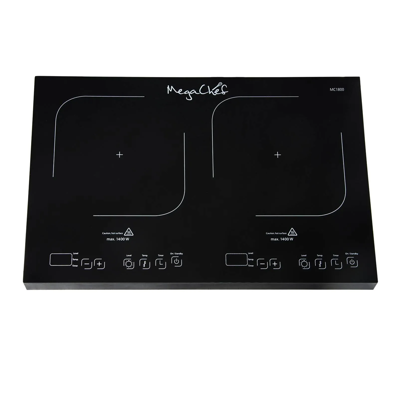 MegaChef Portable Dual Induction Cooktop