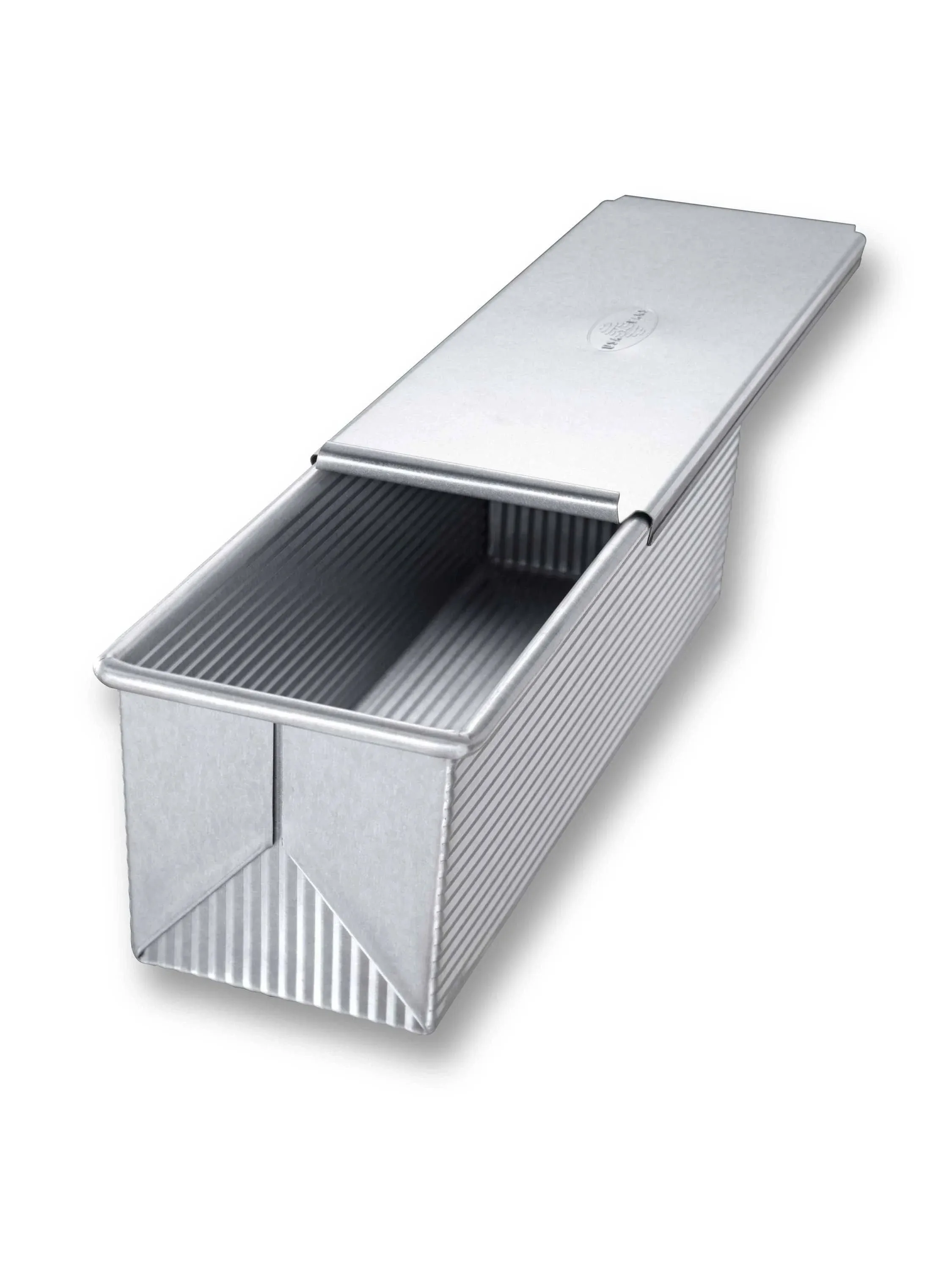 USA Pan Pullman Loaf Pan, 9 x 4 x 4, Aluminized Steel