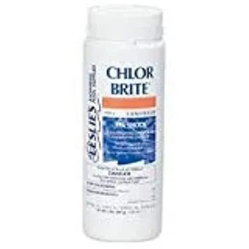 Leslie&#039;s Chlor Brite Sanitizer Spa Shock Cleaning Spas and Hot Tubs, 2 lbs