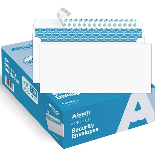 EnveGuard Security Self-Seal Envelopes