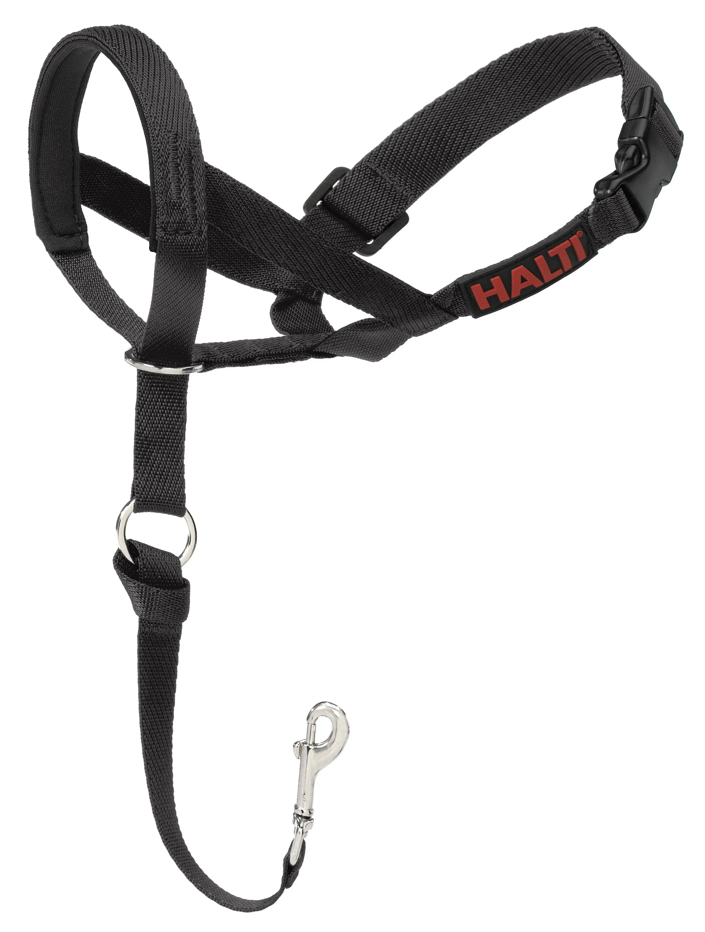 Halti Headcollar - to Stop Your Dog Pulling On The Leash. Adjustable, Reflective and Lightweight, with Padded Nose Band. Dog Training Anti-Pull