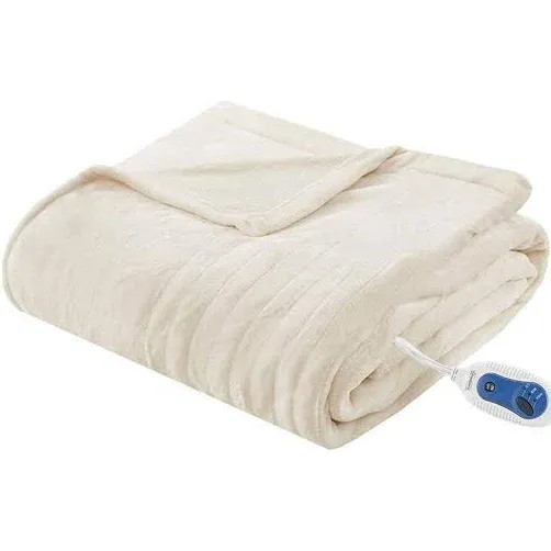 Beautyrest Heated Plush Throw