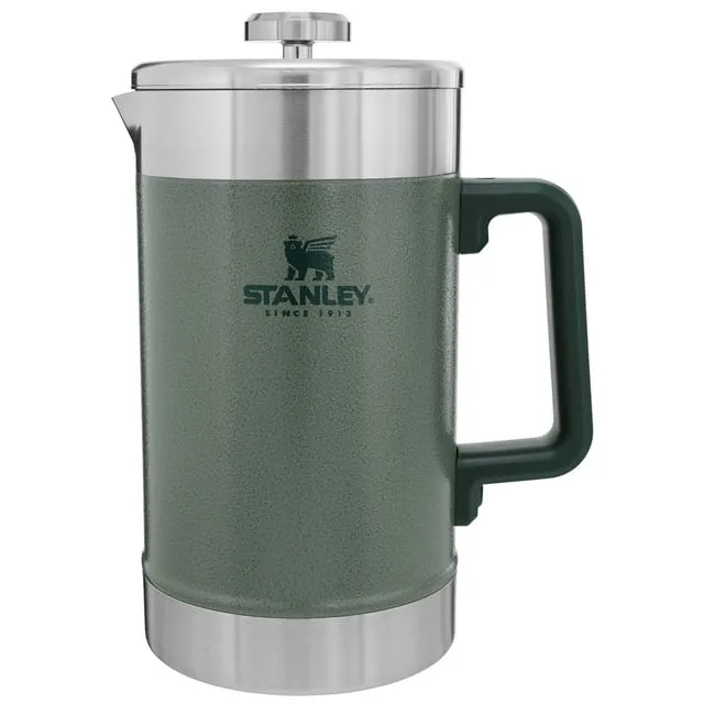 Stanley 48 oz Classic Stay Hot French Press Hammertone Green