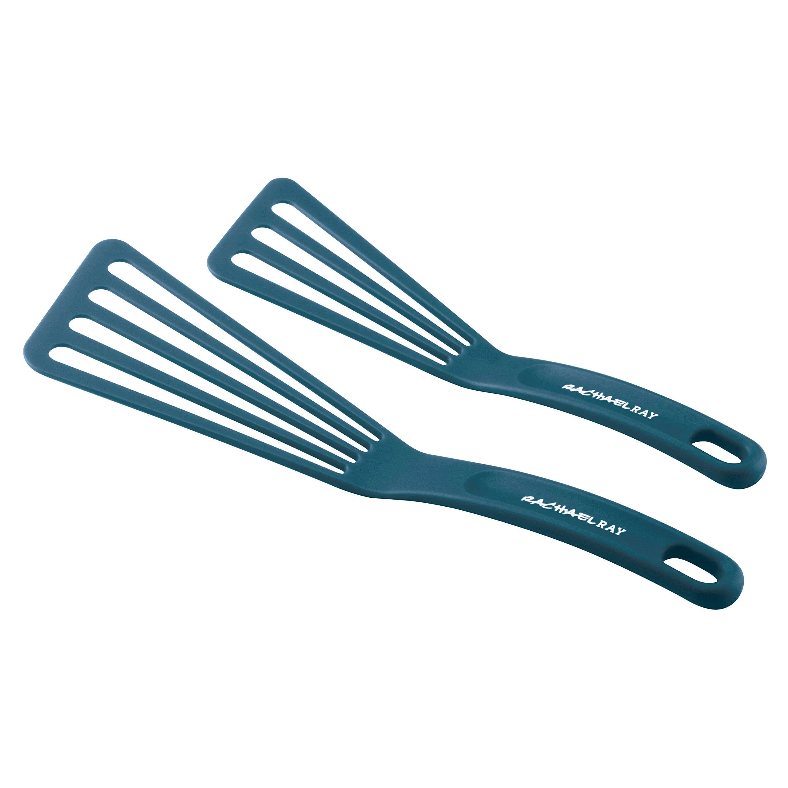 Rachael Ray Tools & Gadgets 2 Piece Nylon Turner Set, Marine Blue