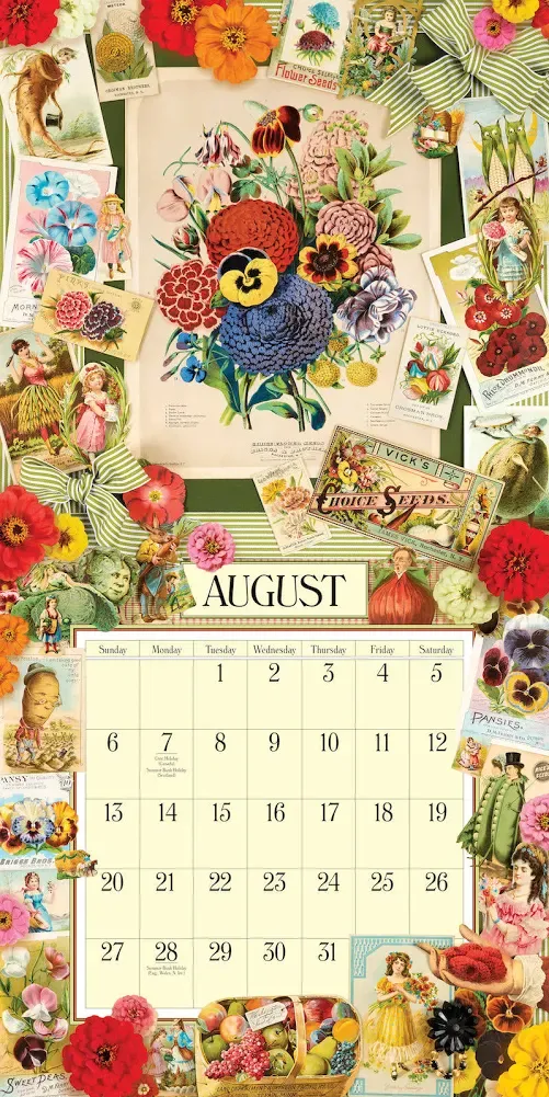 Cynthia Hart's Victoriana Wall Calendar 2023: For the Modern Day Lover of Victorian Homes and Images, Scrapbooker, or Aesthete