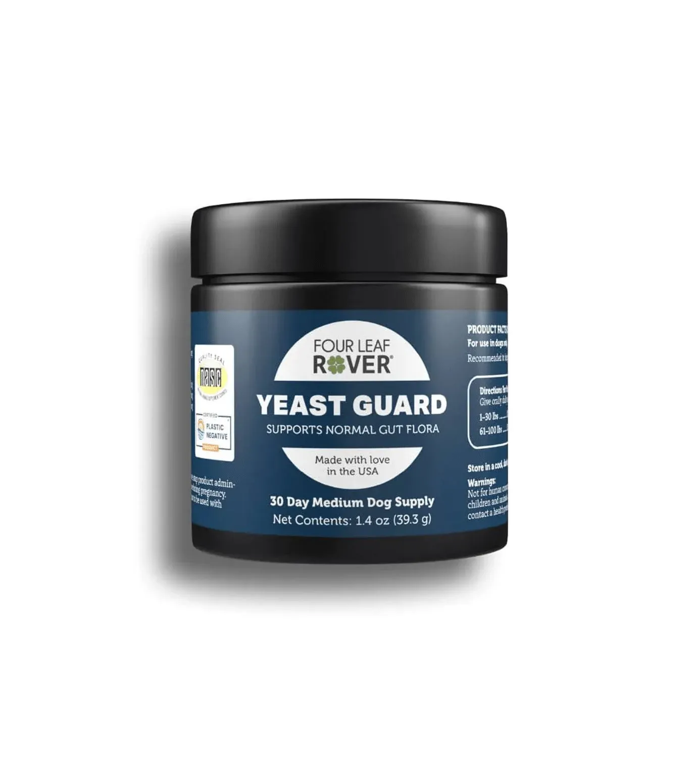 Four Leaf Rover Yeast Guard Antifungal Supplement - Happy Hounds