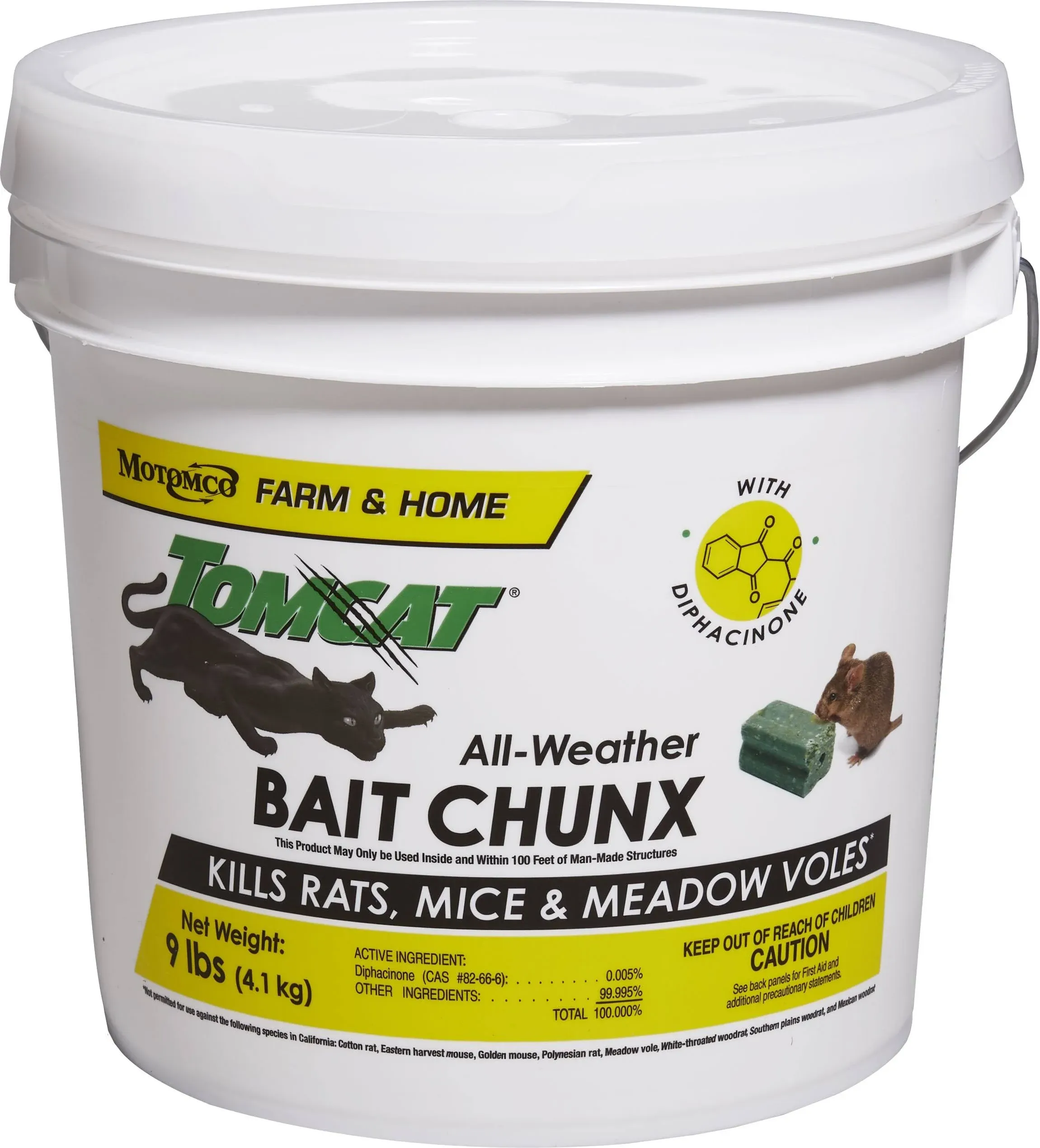 Tomcat All Weather Bait Chunx, 9 lb