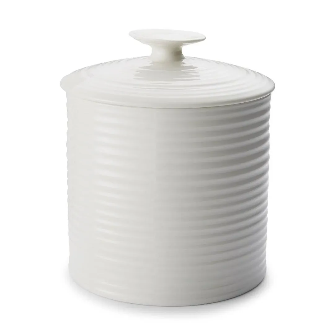 Portmeirion Sophie Conran White Kitchen Canister Size: Large