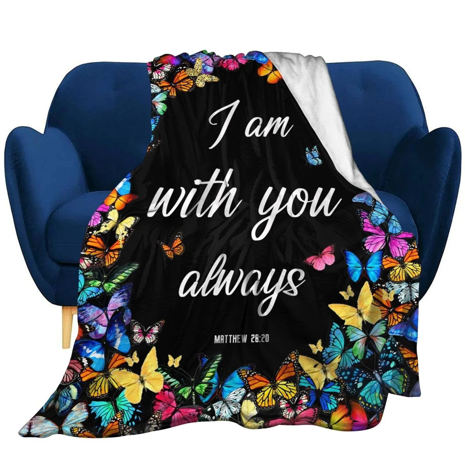 Christian Blanket Inspirational Thoughts Throw Blanket Bible Verse Prayers Ge...