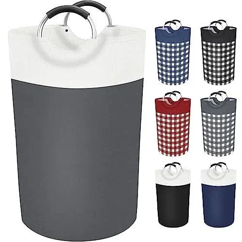 BlissTotes Laundry Basket Hamper Hampers for Clothes Baskets Collapsible with ...