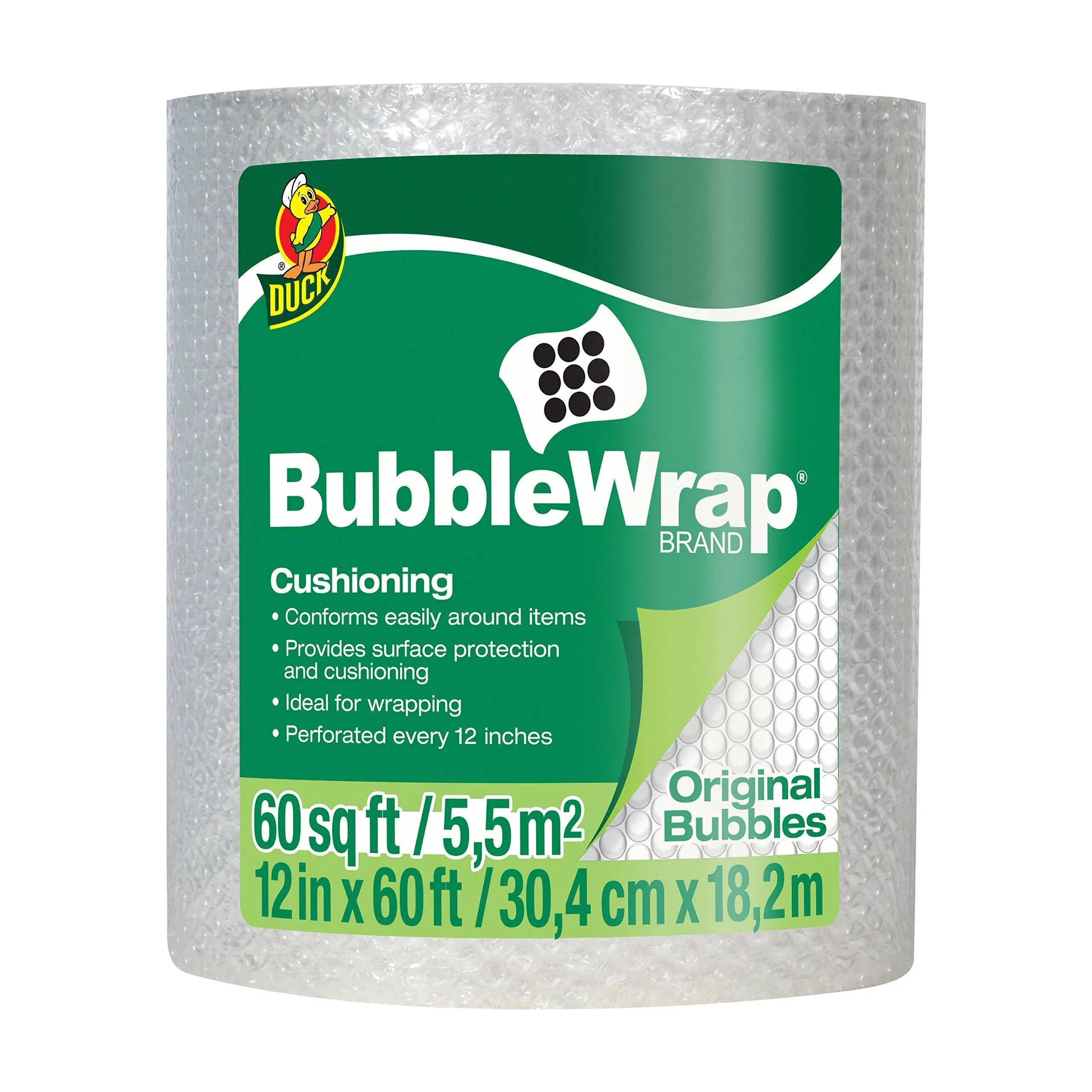 Duck 12 in. W x Bubble Wrap