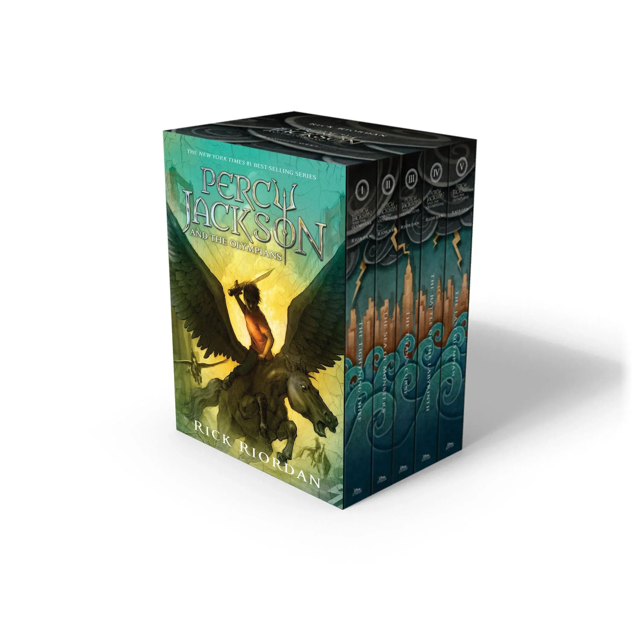 Percy Jackson & the Olympians Boxed Set - by Rick Riordan (Mixed Media Product)