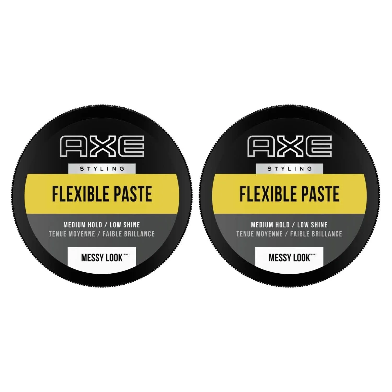 AXE Messy Look Hair Paste Flexible 2.64 oz (Pack of 2)