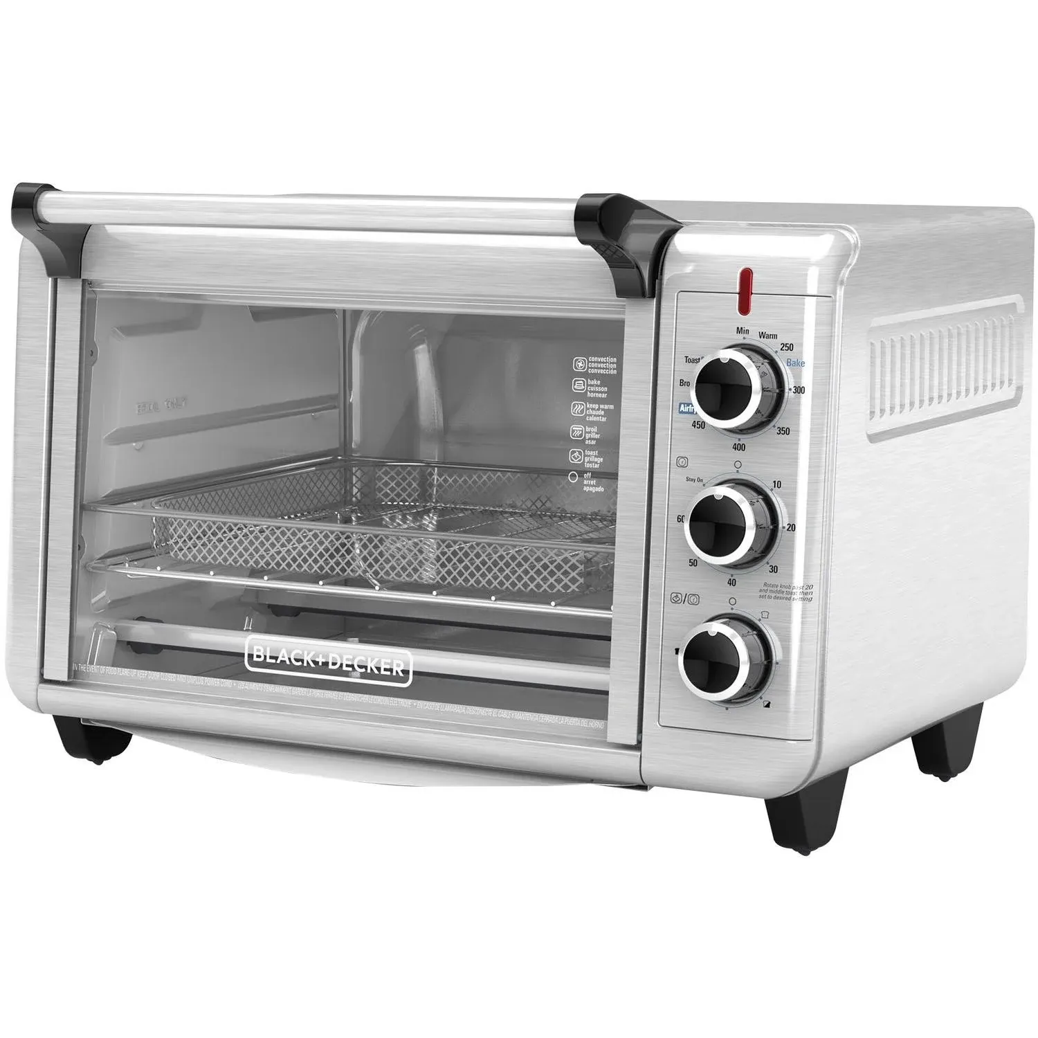 Black & Decker Crisp N' Bake Convection Air Fry Countertop Oven