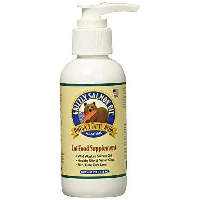 Grizzly 4oz Salmon Oil