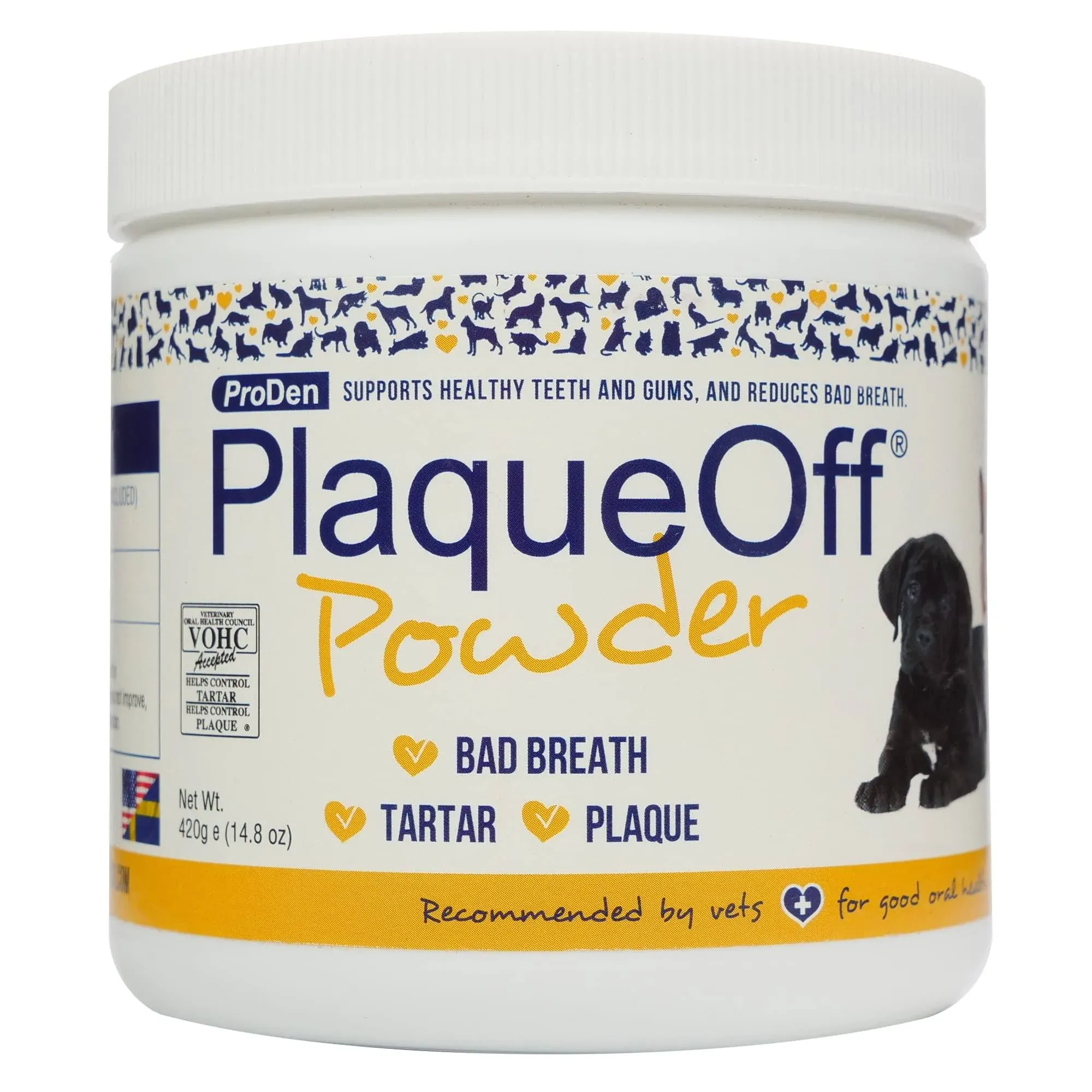 ProDen PlaqueOff Powder for Dogs 420 Grams