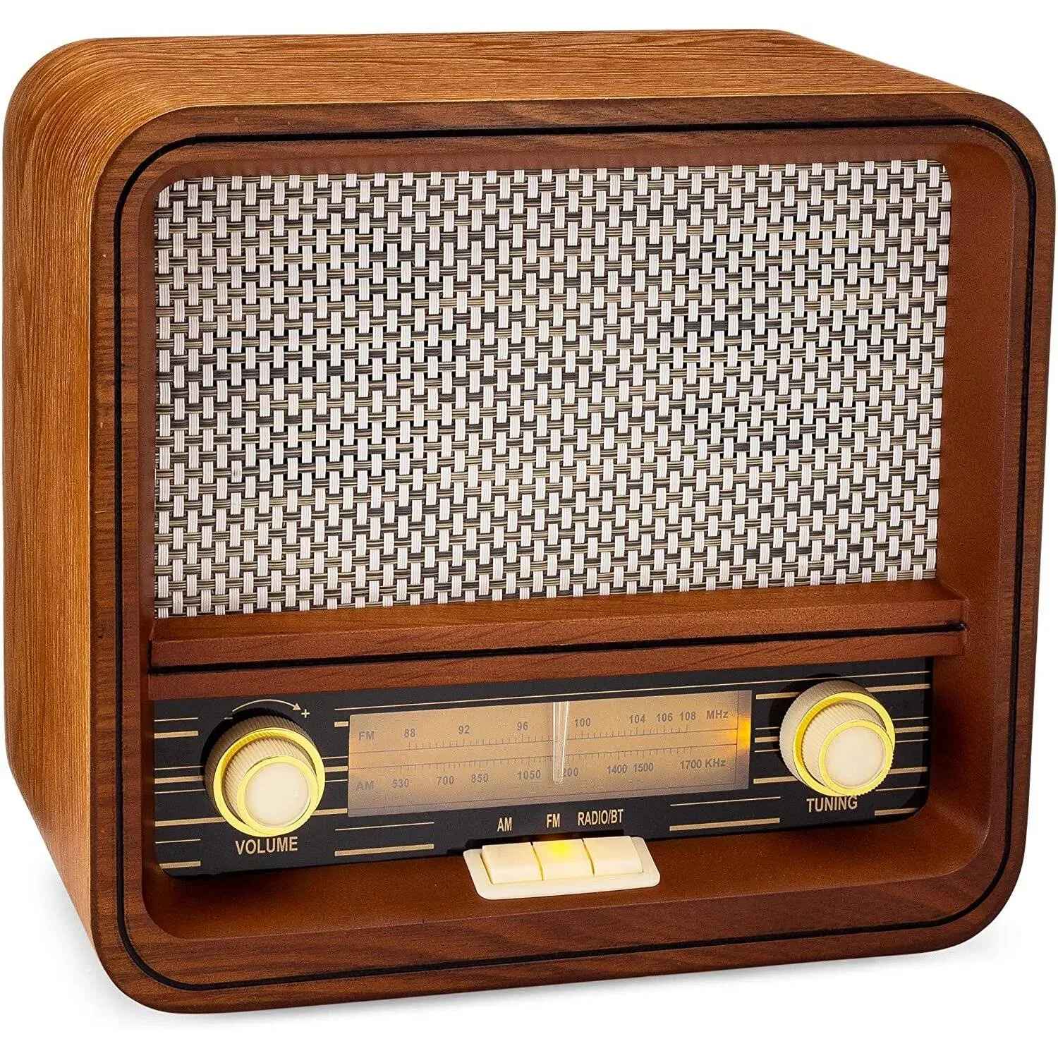 Clearclick Classic Vintage Retro Style AM/FM Radio