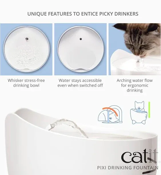 Catit Pixi Fountain Stainless Steel