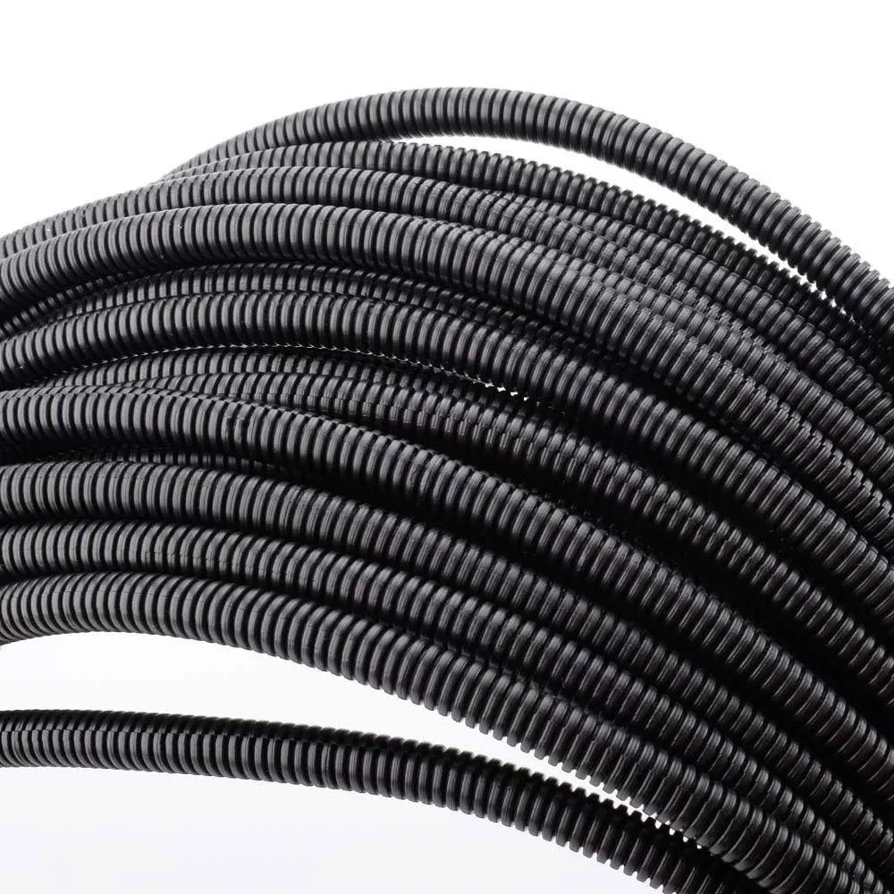 ZhiYo Wire Loom Split Tubing Auto Wire Conduit Flexible Cover