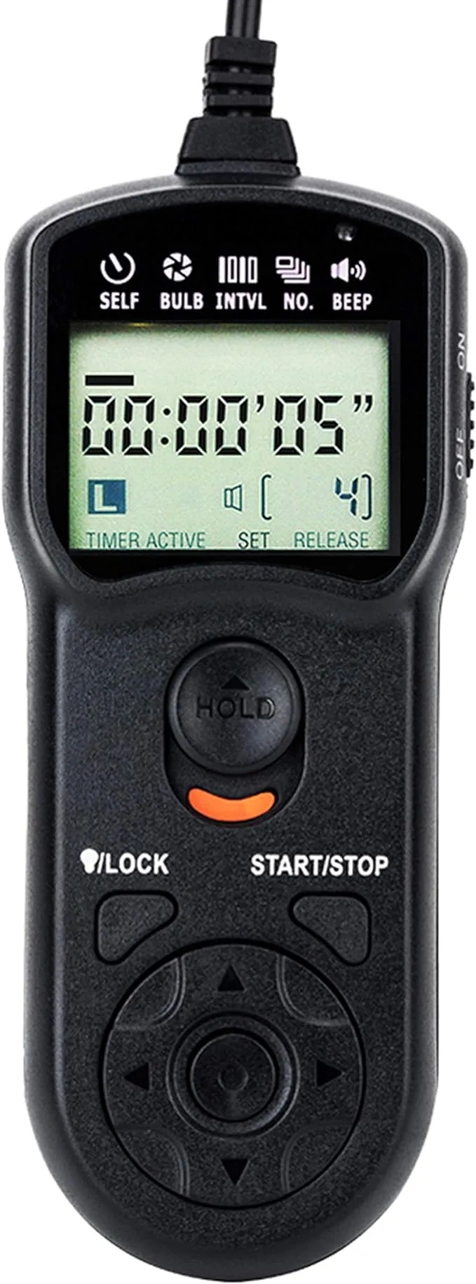 JJC Intervalometer Timer Remote Control Shutter Release for Sony A6000 A6100 A5100 A6600 A6500 A6400 A6300 A1 A7 A7II A7III A7R II III A7RIV A7S III