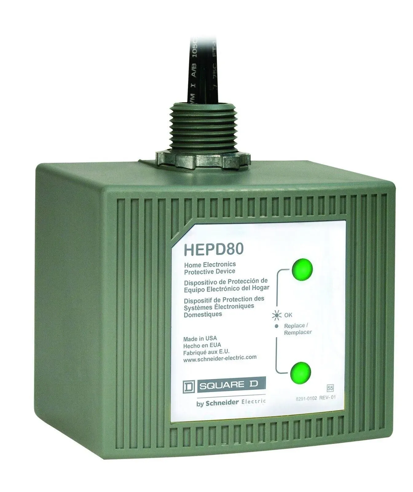 Square D HEPD80 Surge Protection Device