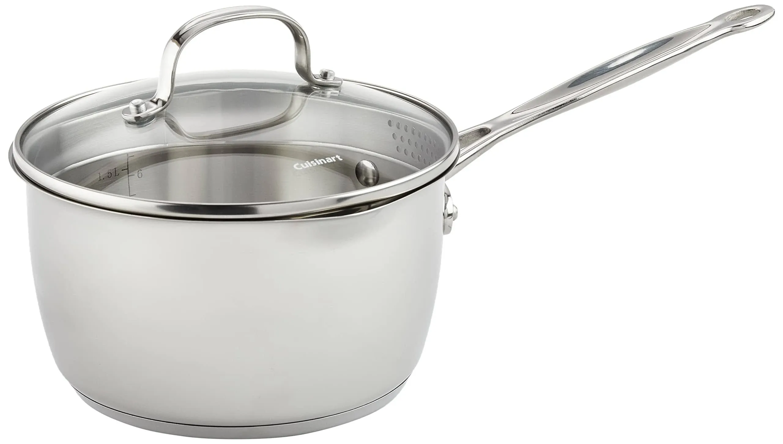 Cuisinart Chef's Classic Stainless 2 Quart Pour Saucepan