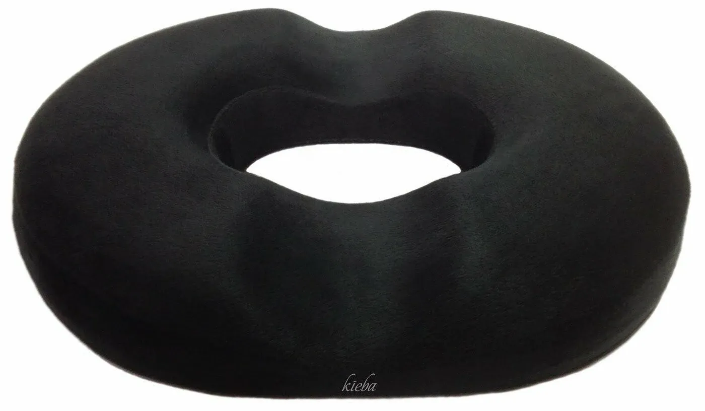 Kieba Hemorrhoid Treatment Donut Tailbone Cushion, Prostate Pillow, Pregnancy,