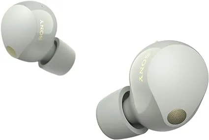 Sony WF-1000XM5 Wireless Noise Cancelling Headphones Earbuds (Silver)