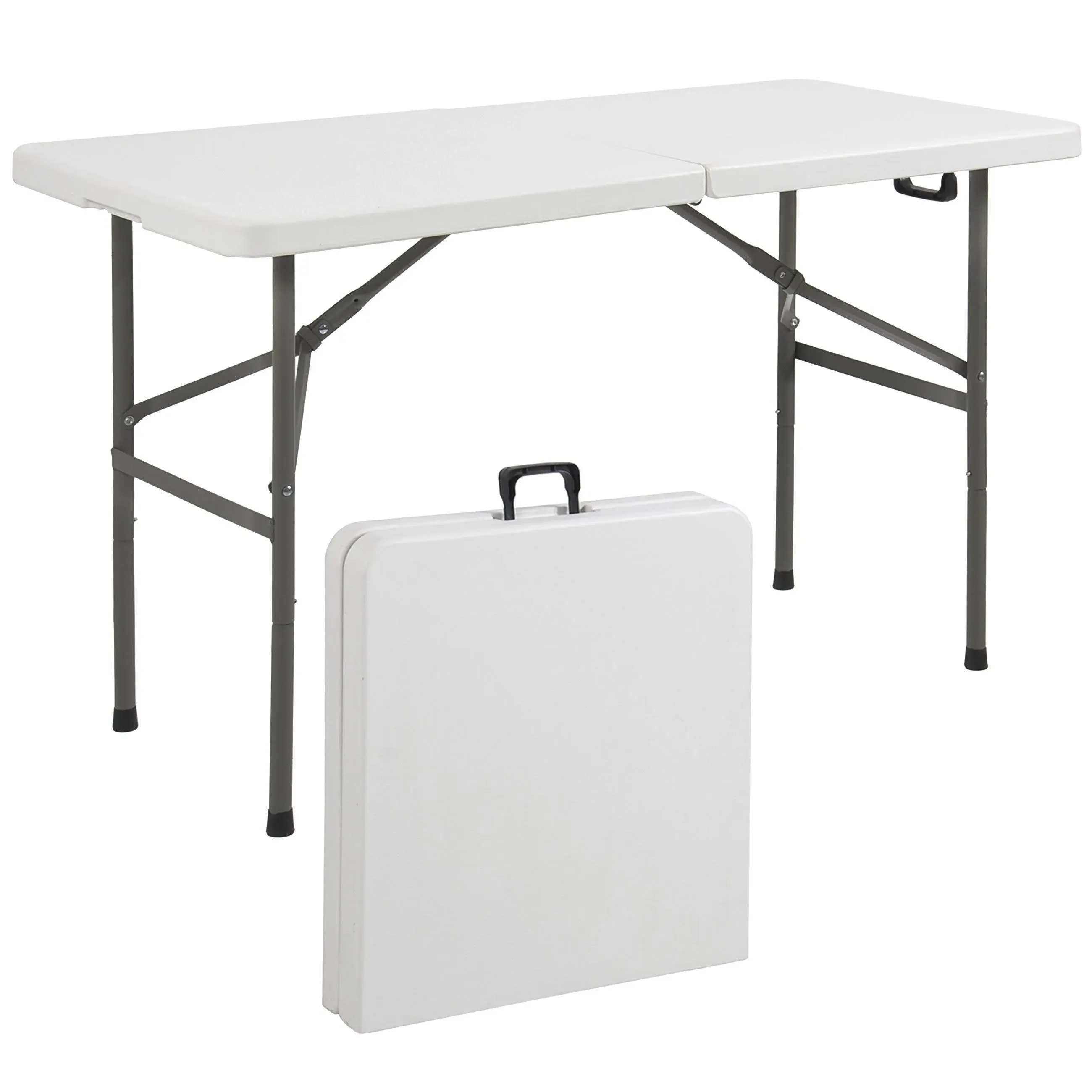 Best Choice Products 4Ft Plastic Folding Table