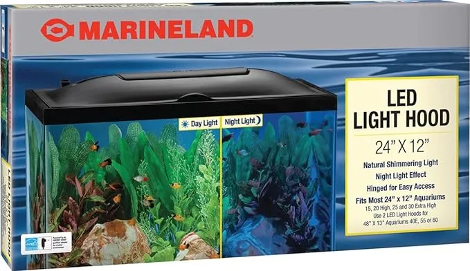 Marineland LED Aquarium Light Hood - 24" x 12"