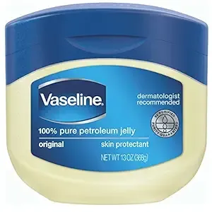 Vaseline 100% Pure Petroleum Jelly Original Skin Protectant, 13 Oz, 4-Pack